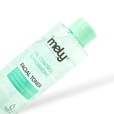 Miniatura 2 de Tonico facial hidratante con control de grasa Mely 200ml verde